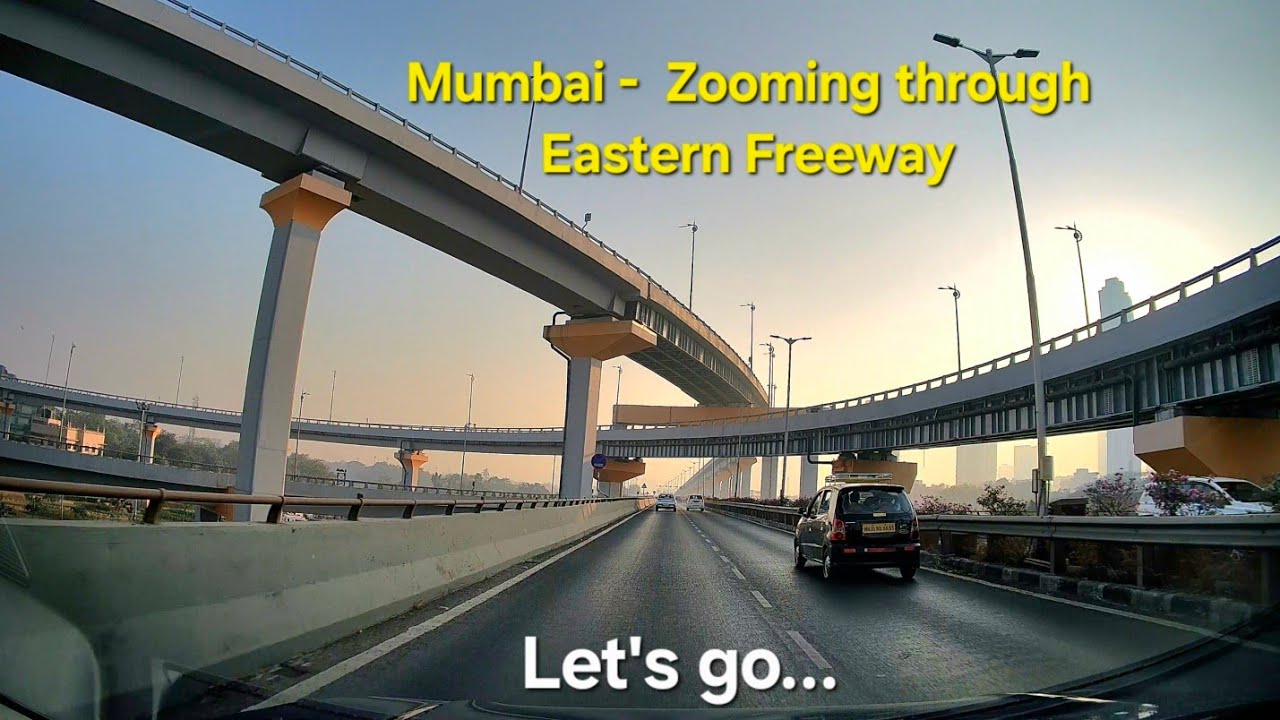 Mumbai Eastern Freeway Drive 4K UHD