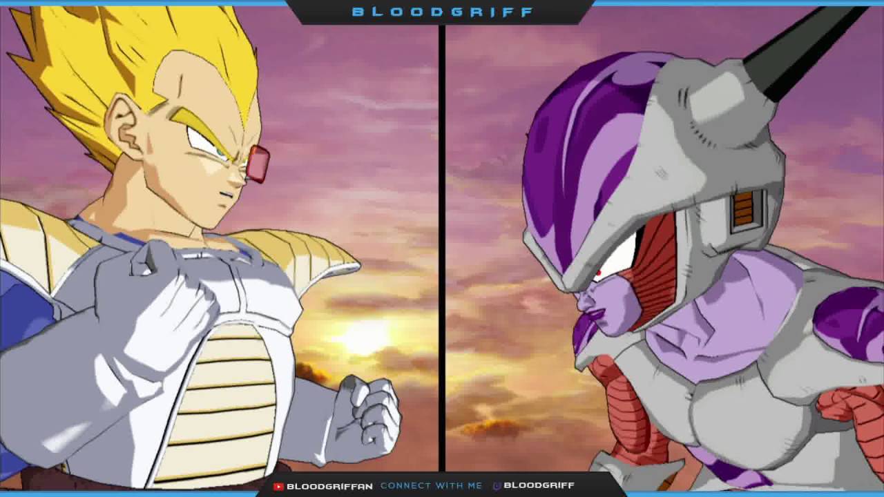 DBZ Burst Limit Vegeta vs Frieza