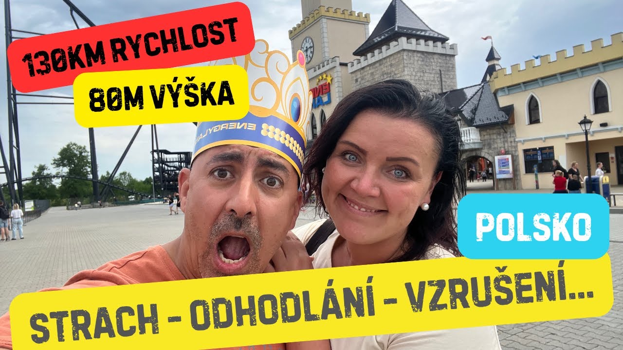🎢 Rodinný výlet do Polska 🇵🇱 Energylandia Zátor – zábava pro děti i dospělé #energylandia #zator