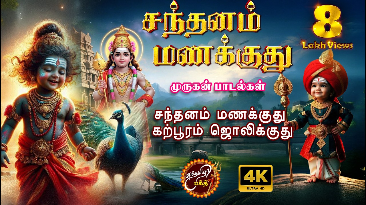சந்தனம் மணக்குது கற்பூரம் | Santhanam Manakkuthu | #murugan #song #tamil #devotional தைப்பூசம் 2026