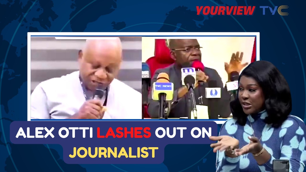 Gov. Alex Otti LASHES Out on Journalist | Media Parley In Abia State Turns HEATED EXCHANGE
