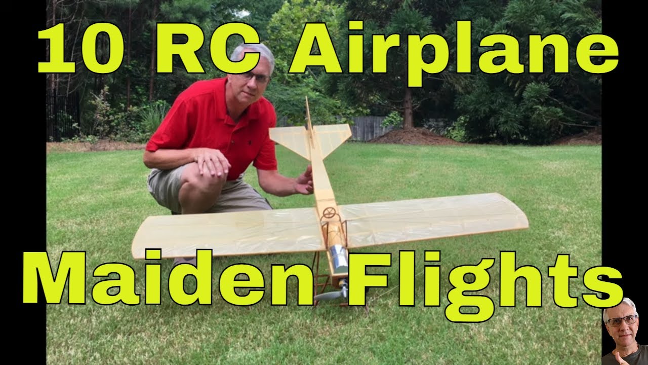 10 RC Airplane Maiden Flights