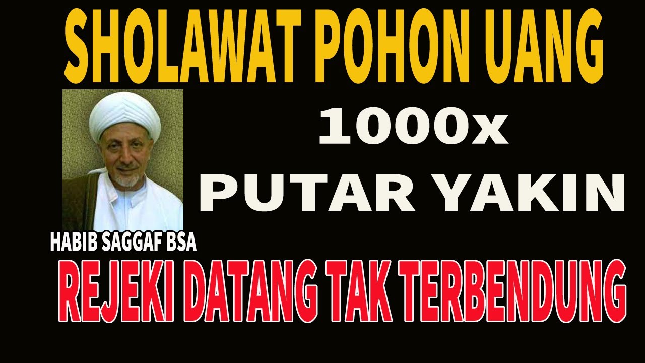 Sholawat Pohon Uang 1000 Kali