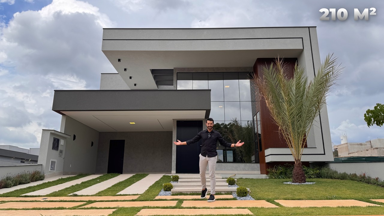 CASA T&Eacute;RREA DE ALTO PADR&Atilde;O COM UM PROJETO INCR&Iacute;VEL | 3 SU&Iacute;TES E COZINHA GOURMET EM 210M&sup2;