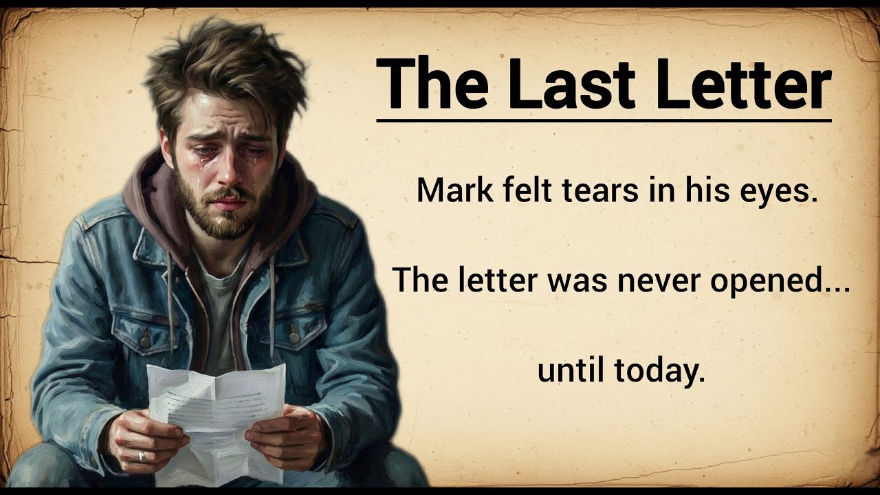 The Last Letter || Learn English Through Story Level 1 🔥