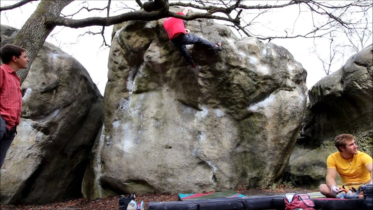 Carnage 7b+, Fontainebleau