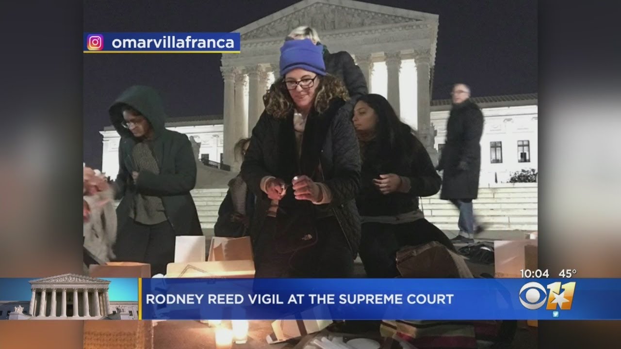 Family, Supporters Of Texas Death Row Inmate  Hold Vigil Outside US Supreme Court