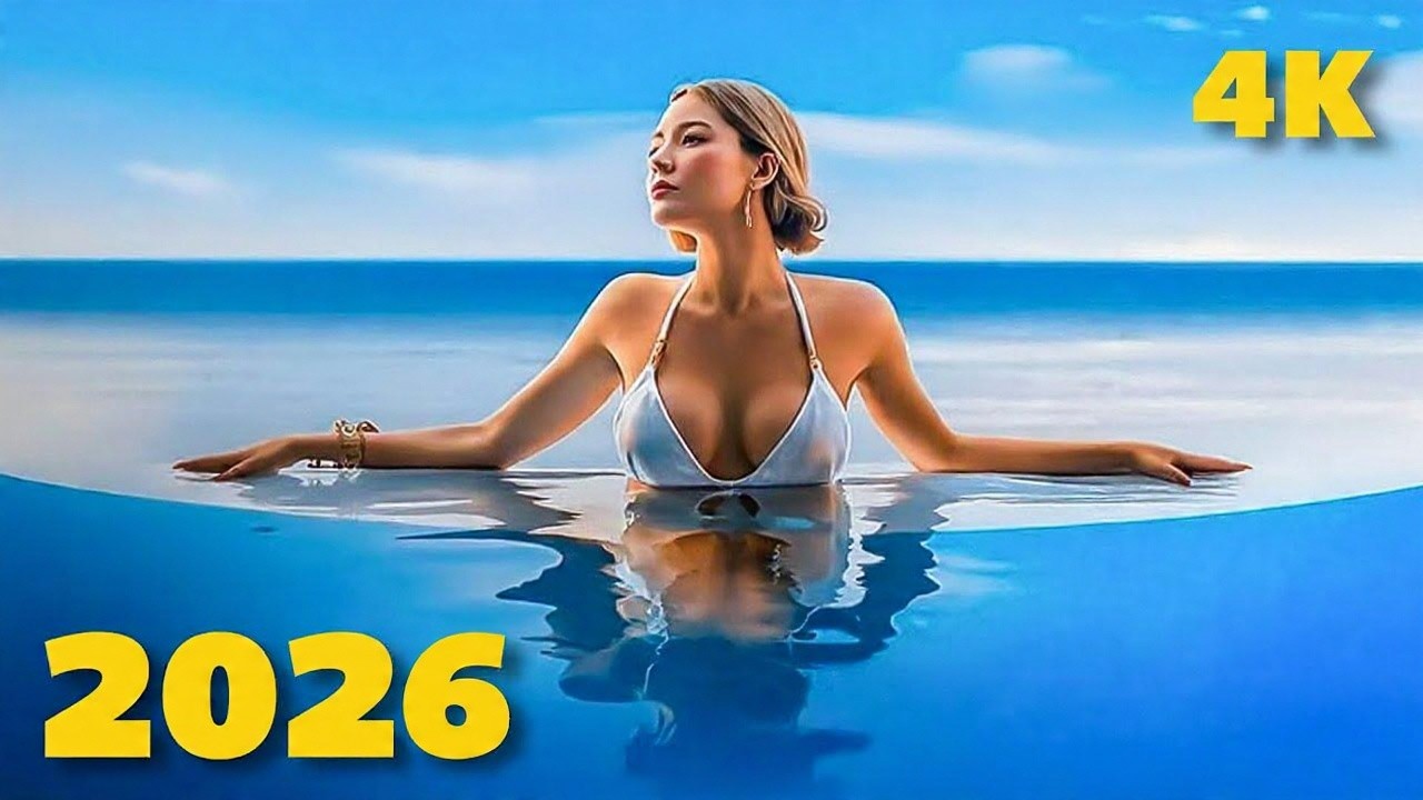 Relaxing Deep House 2026 🌊 Summer Chill Mix 4K