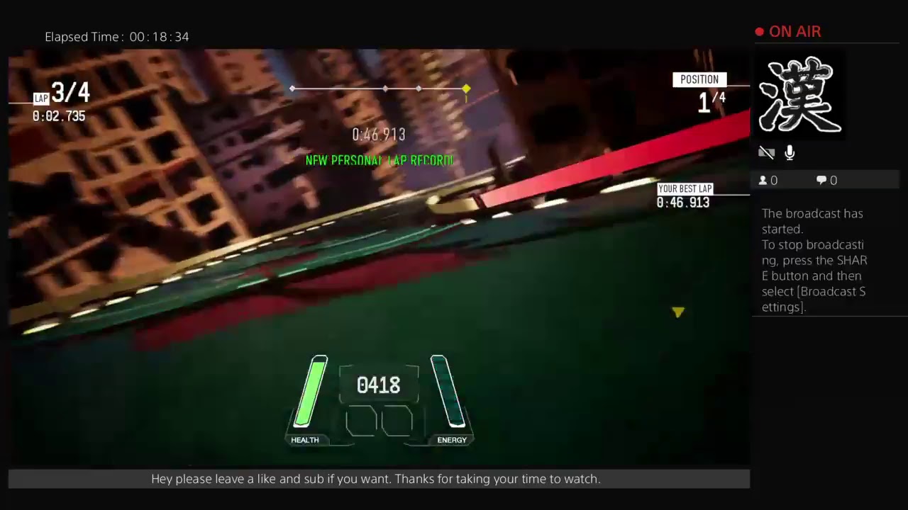 RedOut Lightspeed Edition PS4: Live (First Time Playing it)