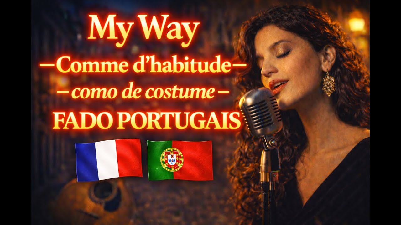🇵🇹 COMME D'HABITUDE (My Way) - Version FADO Portugais) 🇫🇷