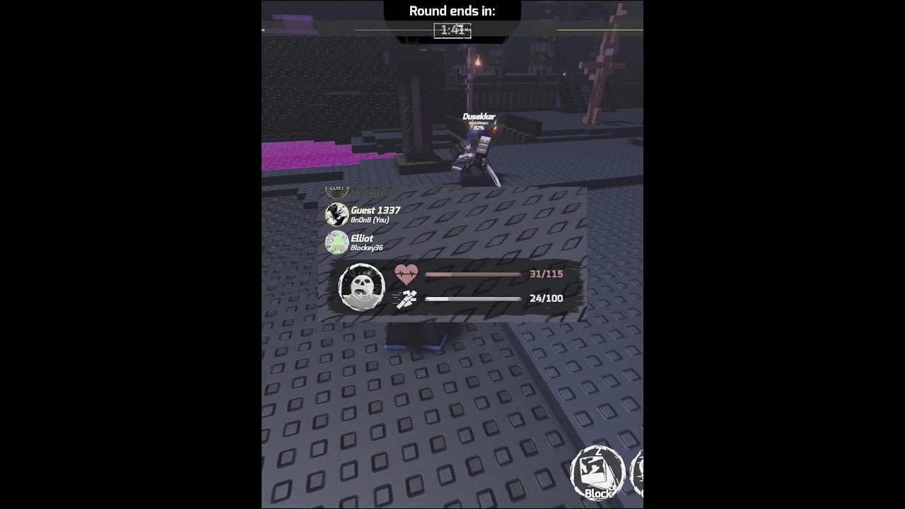 level 100 by the way  #forsaken  #guest1337  #dusekkar  #1x1x1x1  #roblox  #fyp