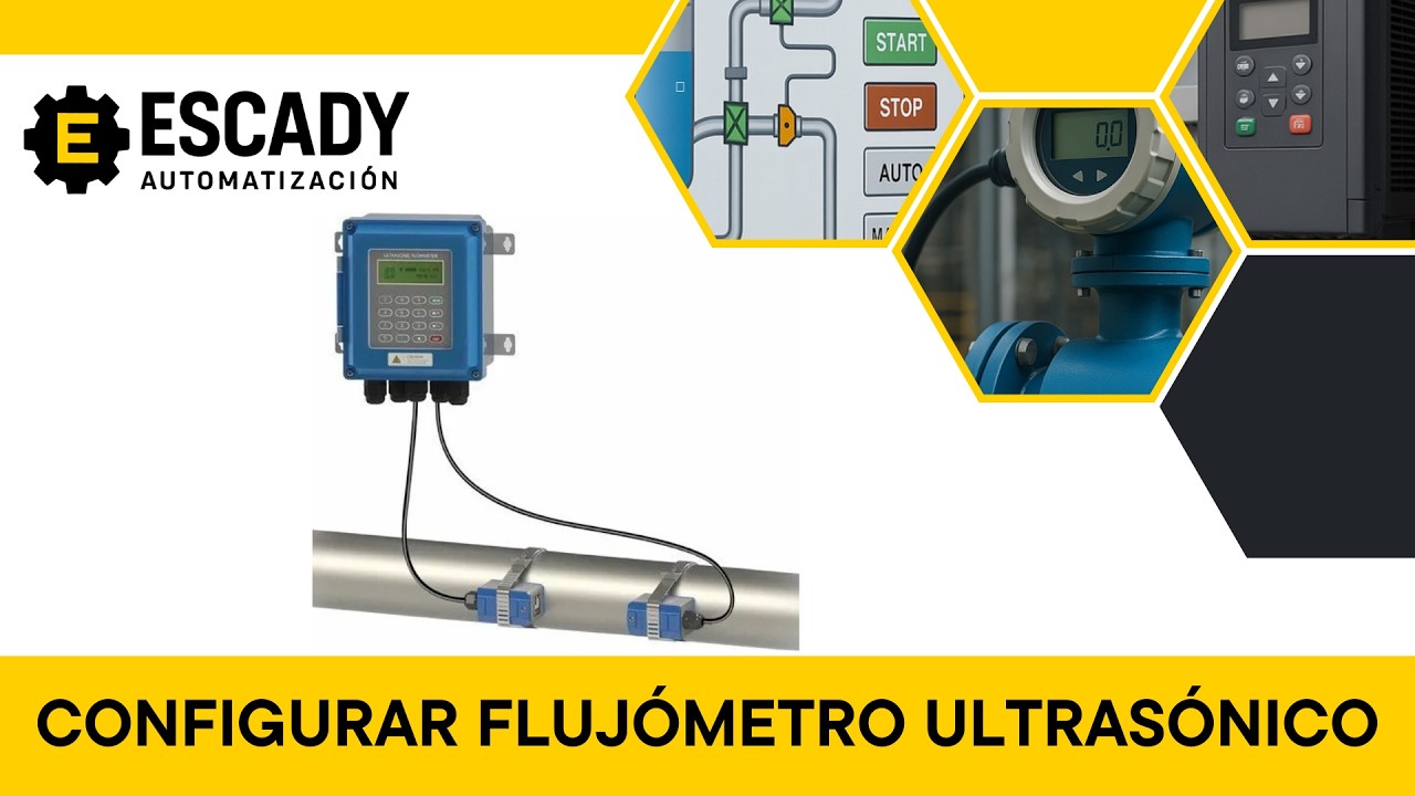 Cómo configurar un flujómetro ultrasónico
