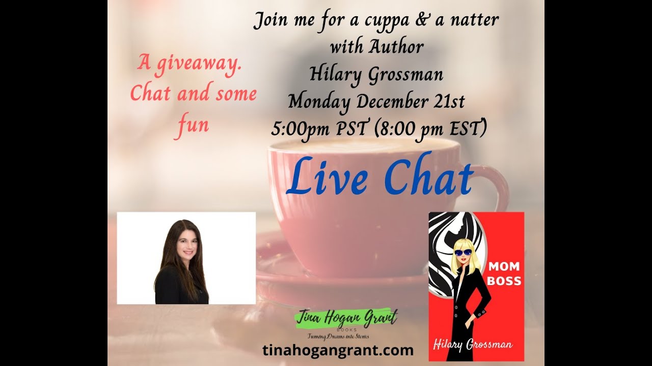 Cuppa & A Natter (Live Chat) With Author Hilary Grossman