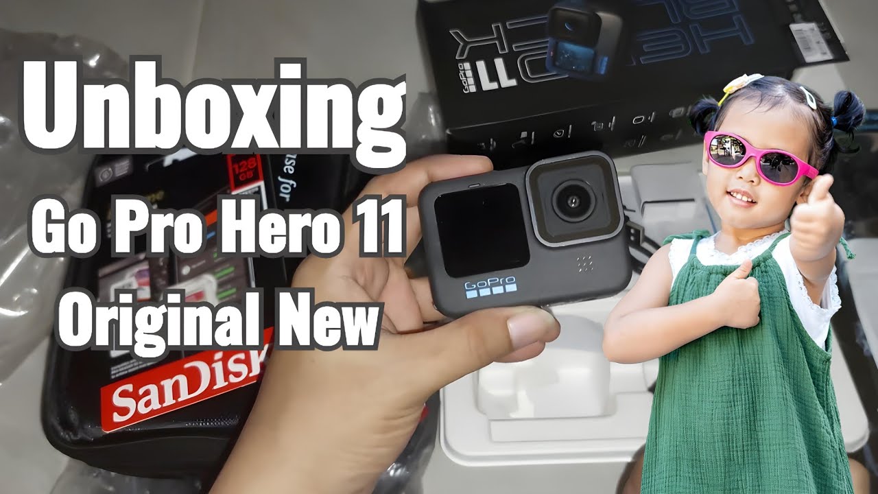Unboxing GoPro Hero 11 Black Edition HyperSmooth 5.0 60fps | Paket Komplit Aksesoris Resmi