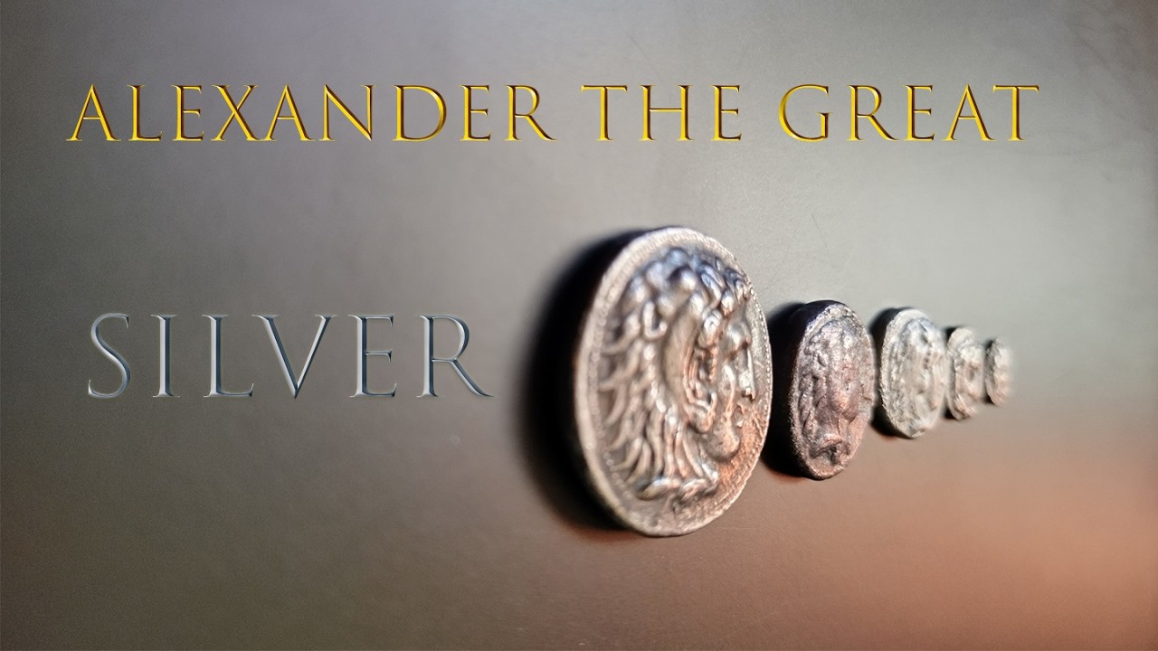 Silver Ancient Coins Of Alexander The Great