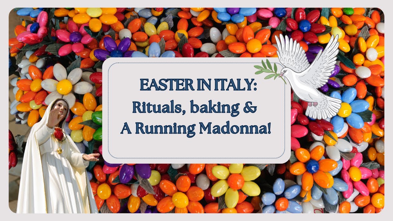 Have you ever seen these strange Italian Easter traditions? Sulmona & The Running Madonna!