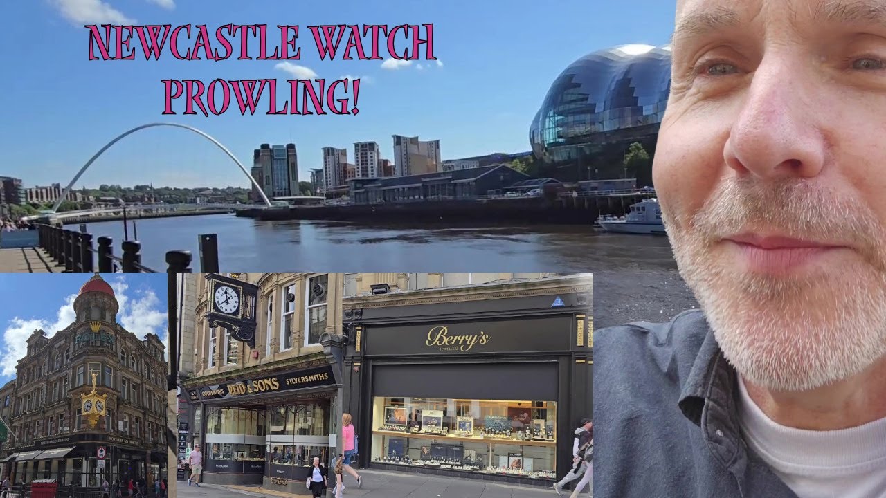 NEWCASTLE WATCH PROWLING!  Omega, Girard-Perregeaux AWESOMENESS! (and a bit of sightseeing)