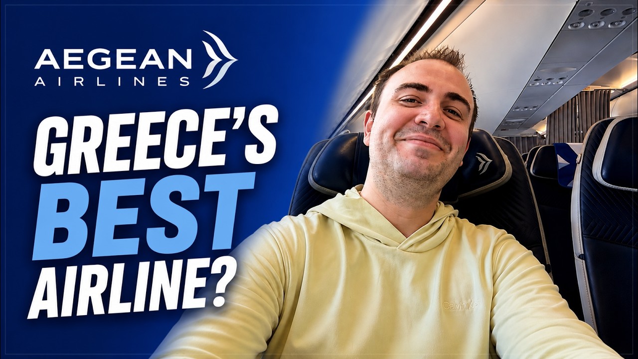 Why Aegean LEADS Europe's business class race... | Flight Review | Athens-London Heathrow | A321neo