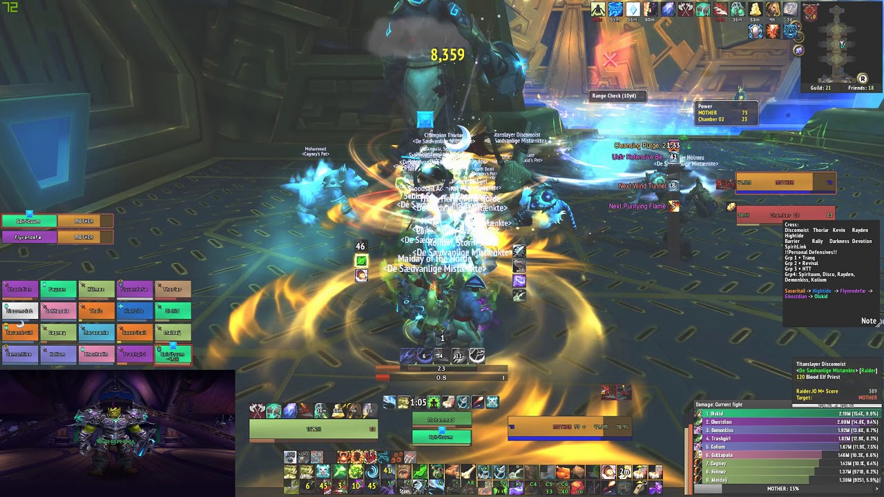 Mythic: MOTHER - Beast Mastery Hunter PoV - DSM on Draenor