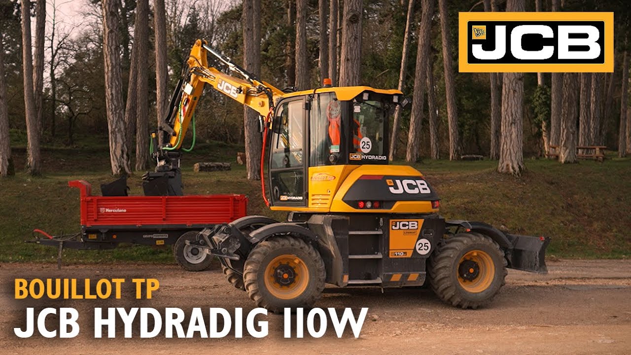 JCB Hydradig 110W | Bouillot TP