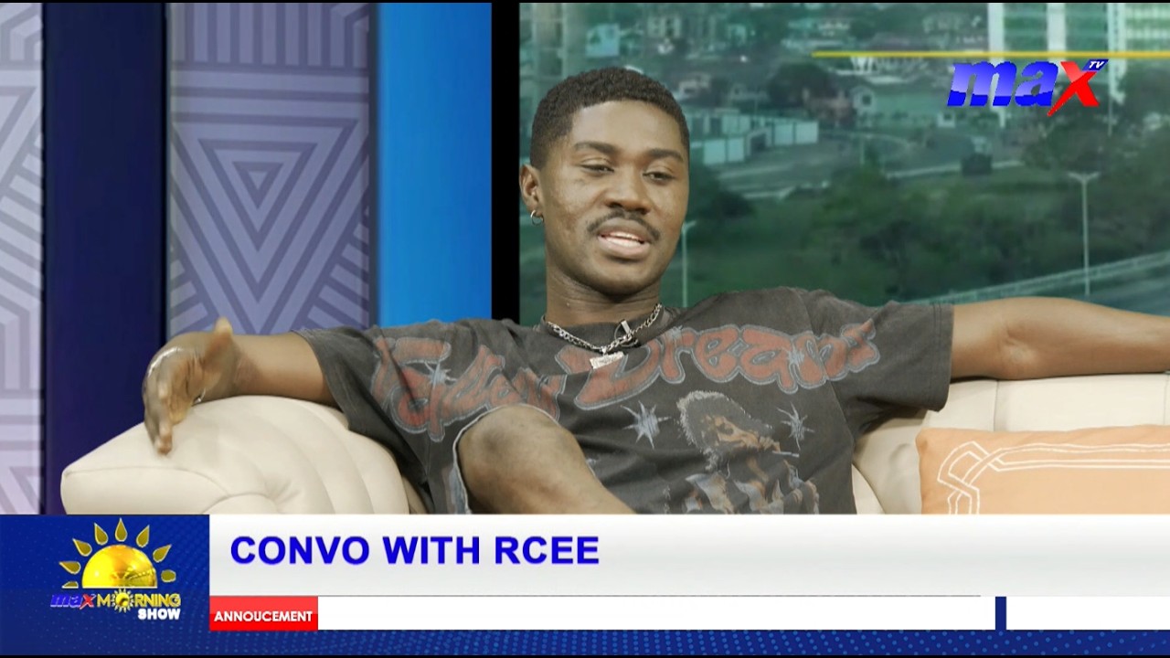 Convo with RCee (Singer/Songwriter) on the #MaxMorningShow