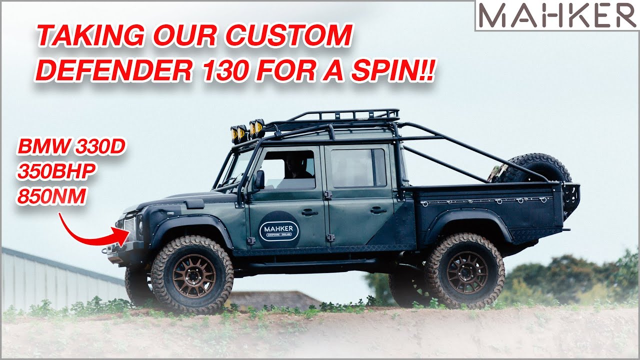 МЫ СНЯЛИ НАШ LAND ROVER Defender 130 С ПОМОЩЬЮ ГОНОЧНОГО FPV-ДРОНА | MAHKER WEEKLY EP019