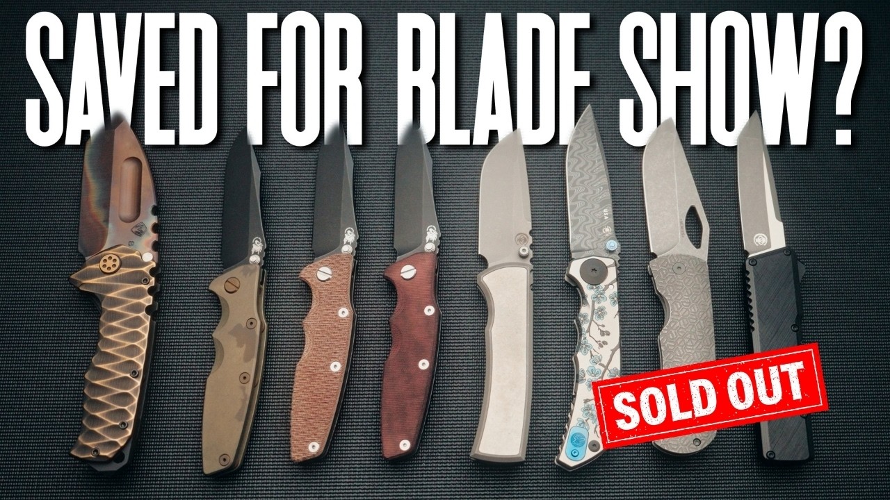 Эти эксклюзивные товары мы приберегли для выставки Blade Show в Техасе (в порядке живой очереди).
