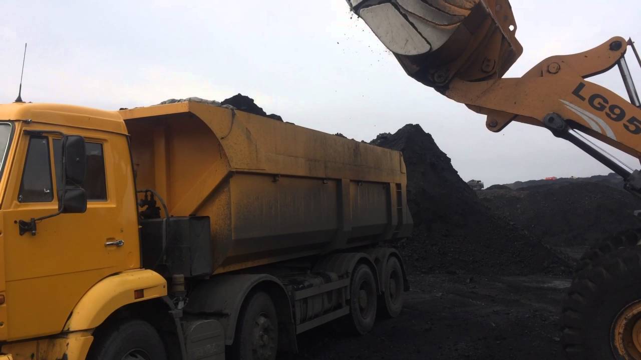 КАМАЗ 65201 погрузка
