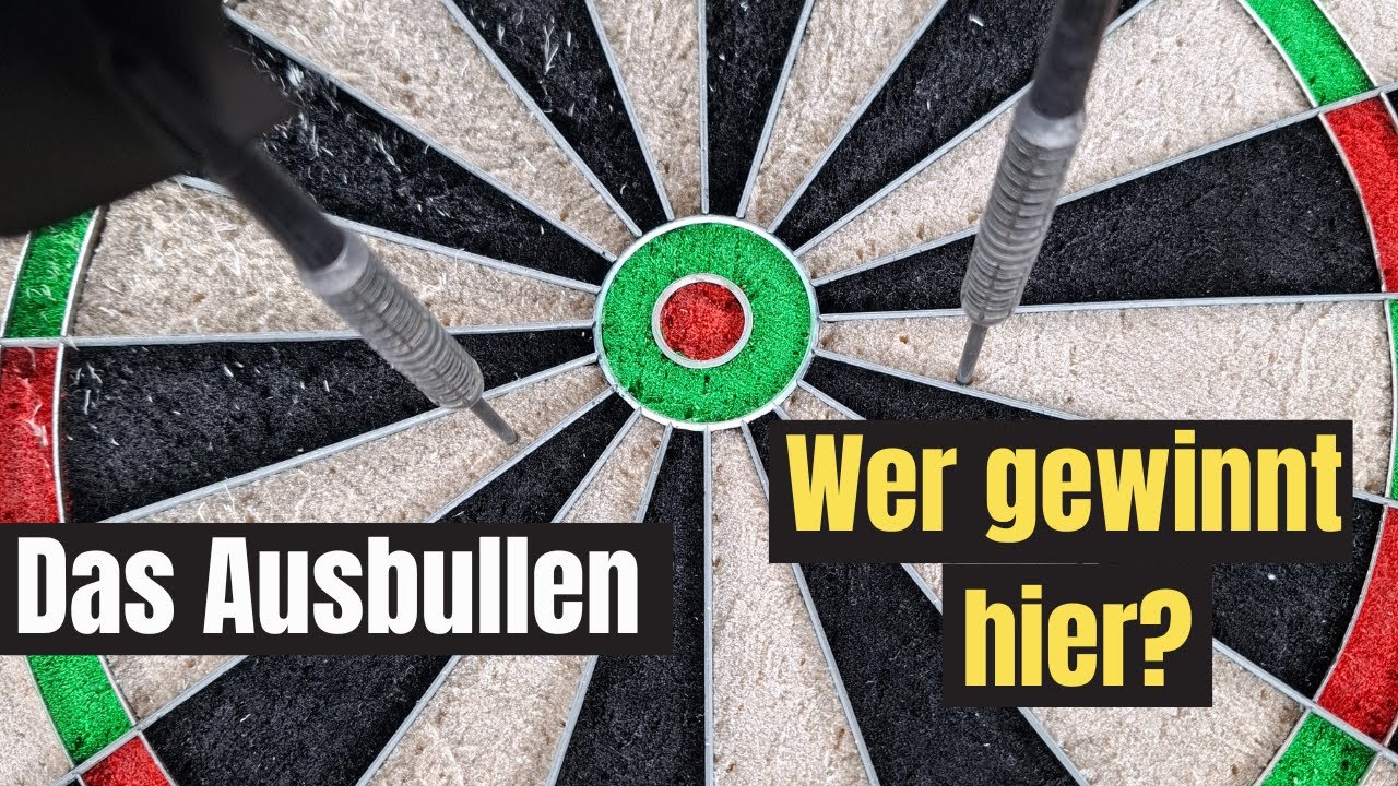 Das Ausbullen im Darts - Ein Blick in die Regeln