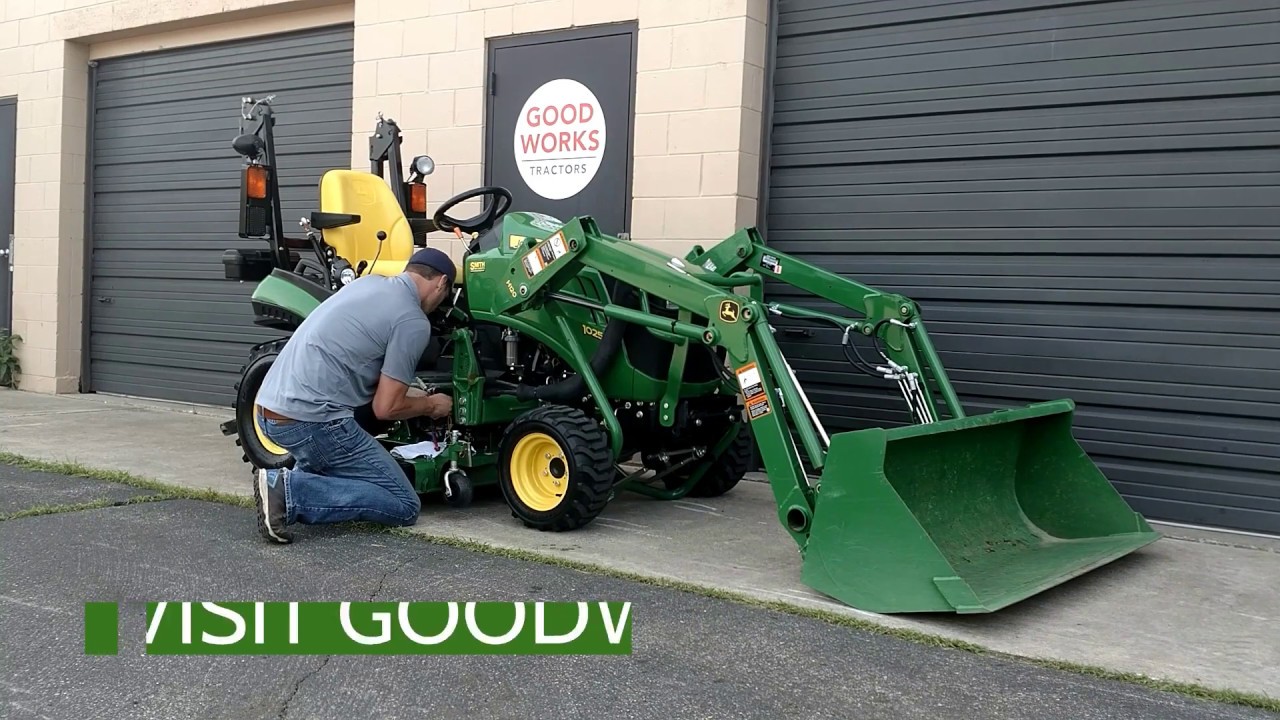 How To Remove & Reinstall A John Deere Front End Loader