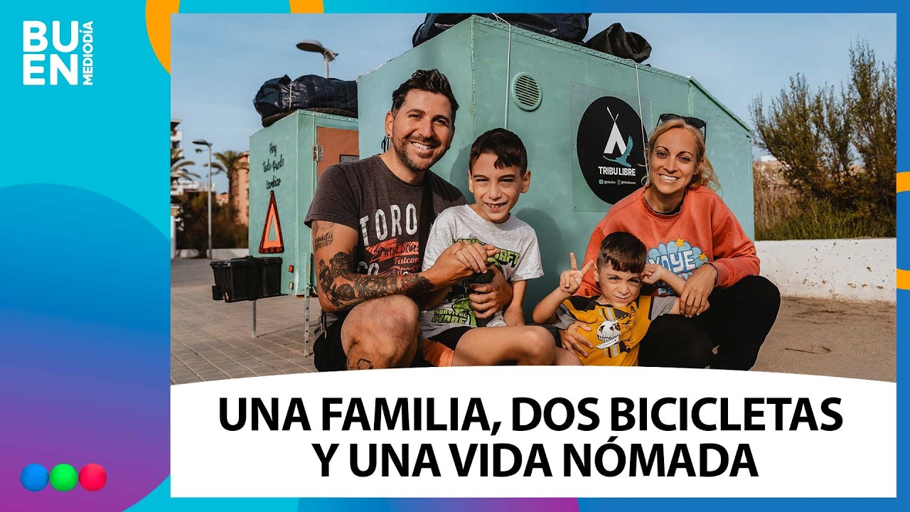 Recorren España en familia… ¡Y EN BICI!