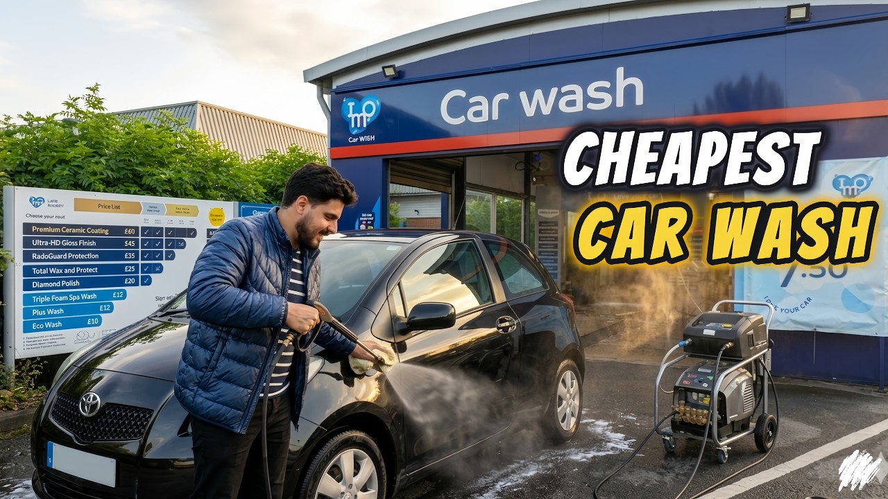 Save Big by Washing Your Car YOURSELF | DIY Car Wash vs Professional Car Wash in UK