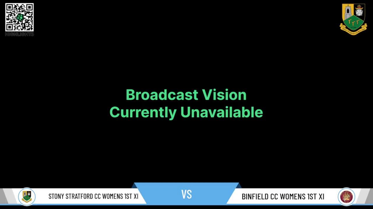 Stony Stratford CC Womens 1st XI v Binfield CC Womens 1st XI