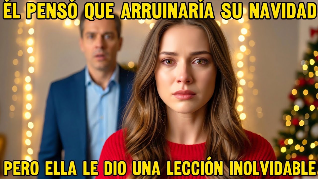 “ÉL CREYÓ QUE SU DIVORCIO LA DESTRUIRÍA ESTA NAVIDAD... PERO SU REGALO LO DEJÓ SIN PALABRAS”