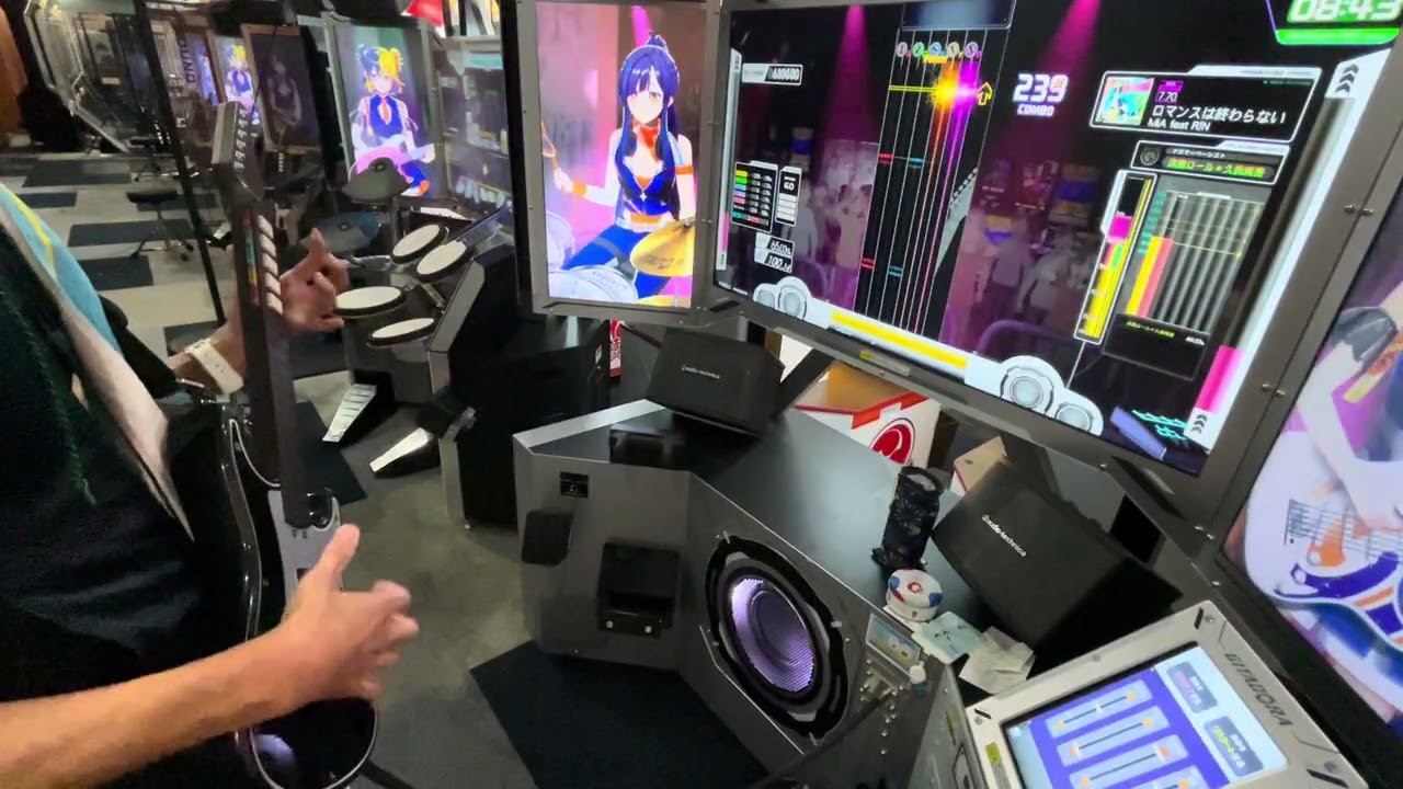 【GITADORA】ロマンスは終わらない[BASS MASTER]プレイ動画