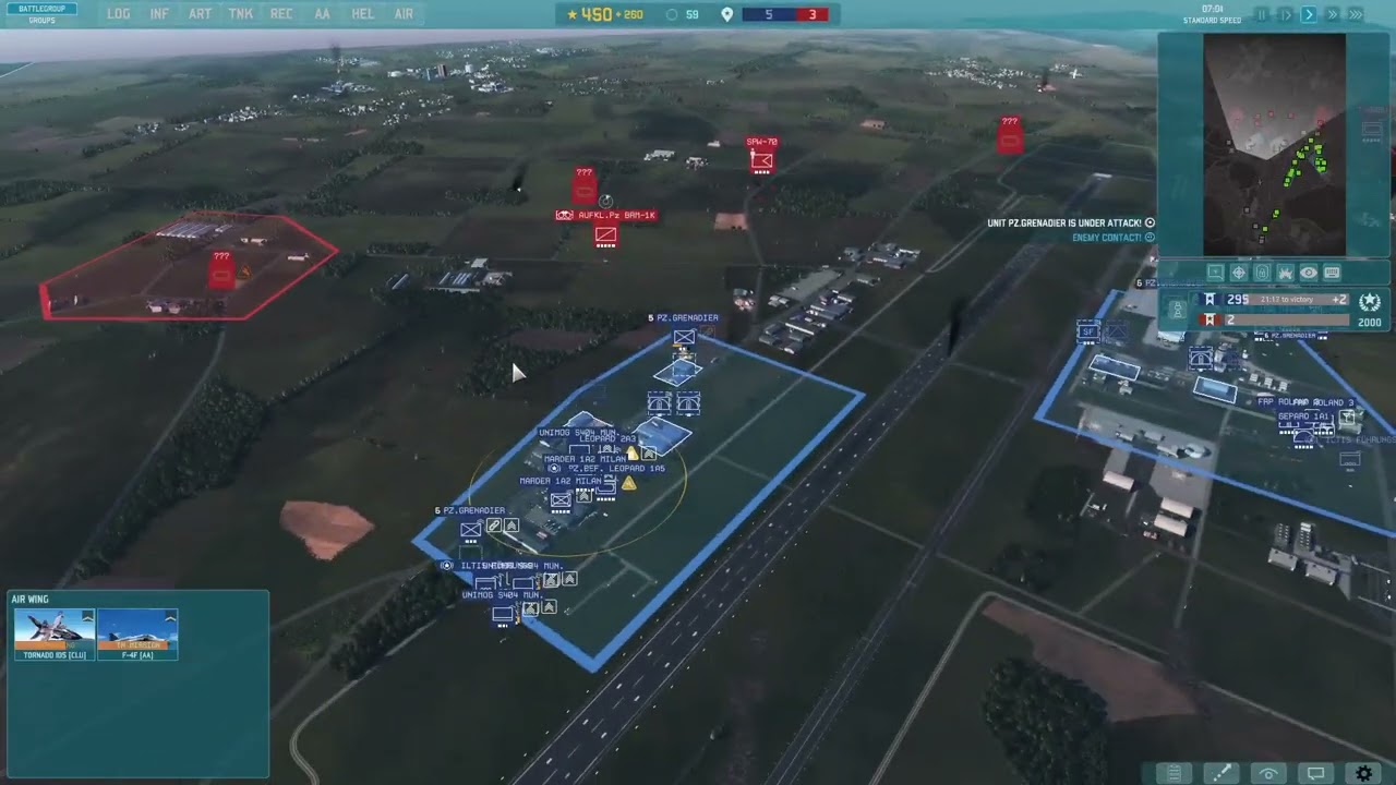 KSKSuperGrobi, Warno gameplay vs AI Airport Duel