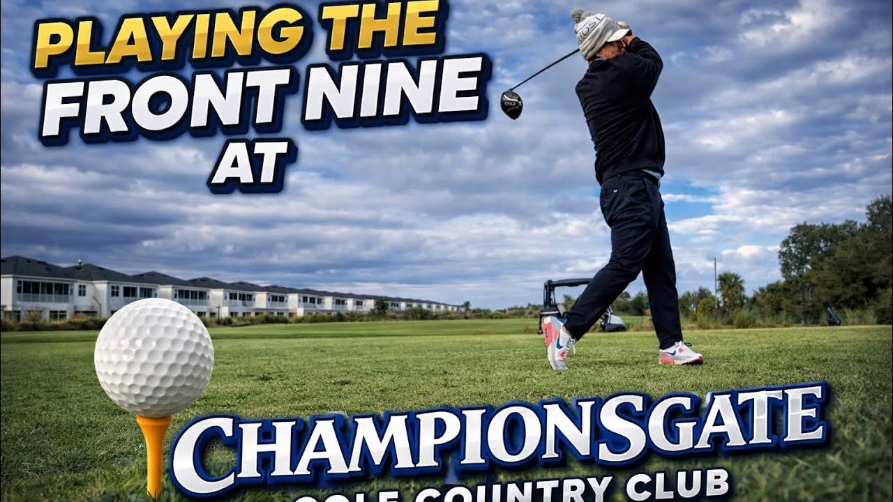 Casual front nine at ChampionsGate ⛳️ | Course vibes, commentary & pure golf