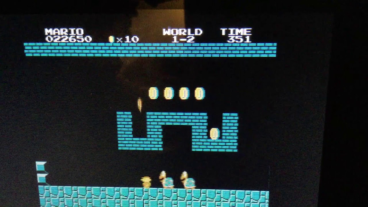 Random gameplay Mario