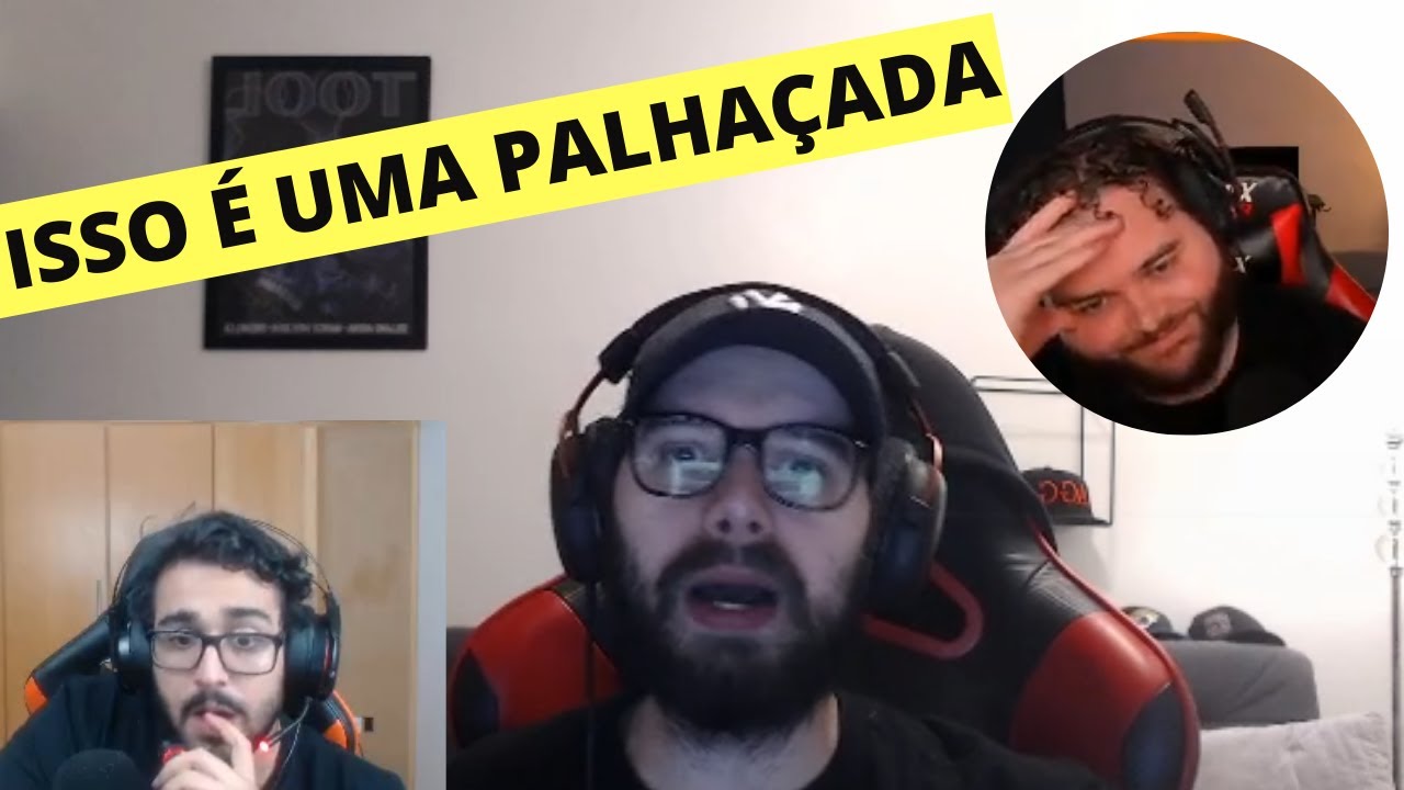 STREAMMERS REAGINDO AOS SUSPEITOS DA CHAOS - feat. MCH, FNX, MURILORT, BIDA...