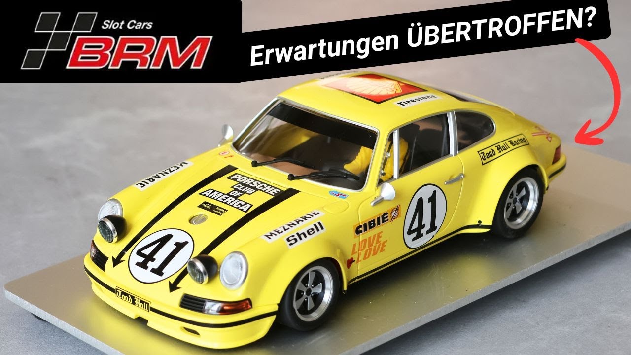 ÜBERTRIFFT die Erwartungen? BRM Porsche 911 s/t UNBOXING