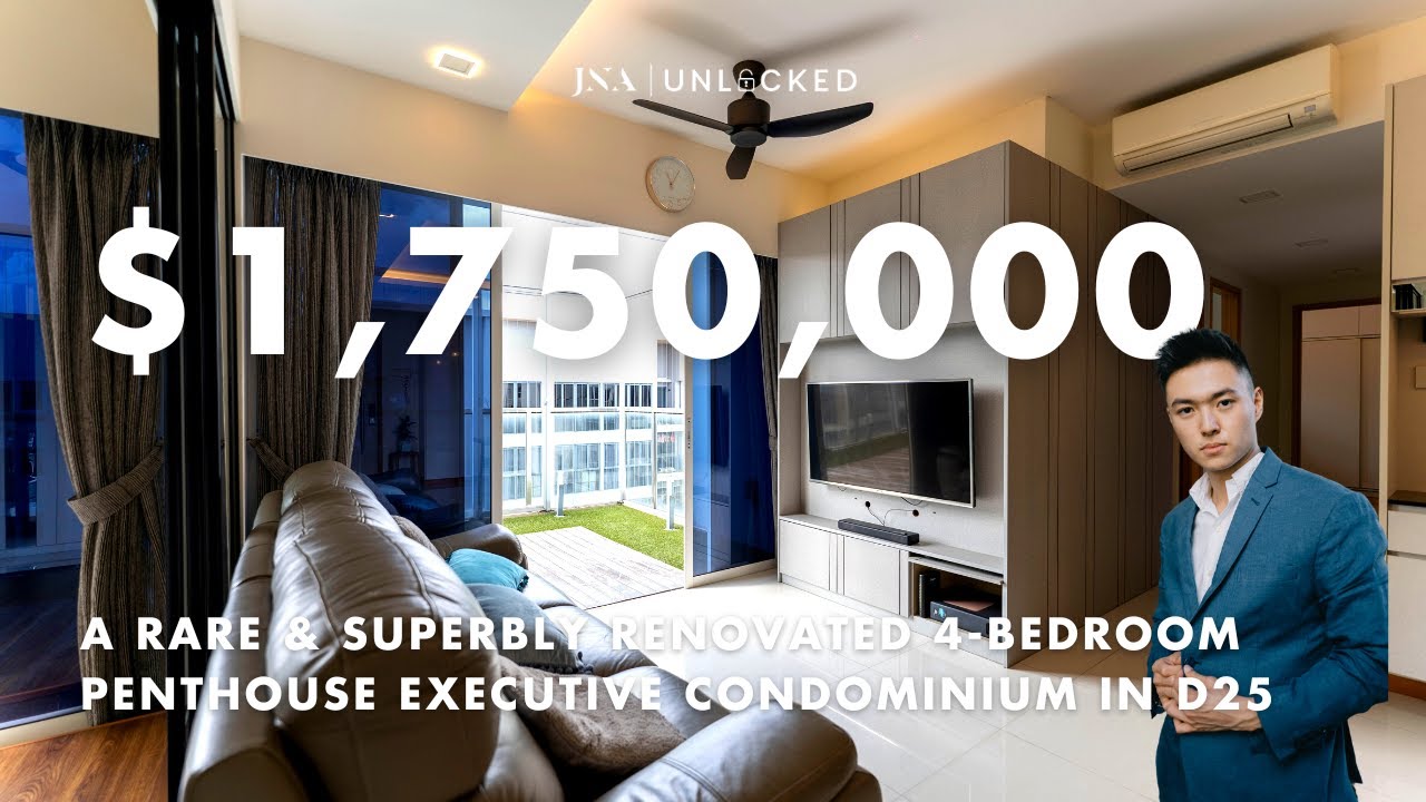 Forestville Executive Condominium | Superbly renovated high floor 4-bedroom penthouse! | District 25