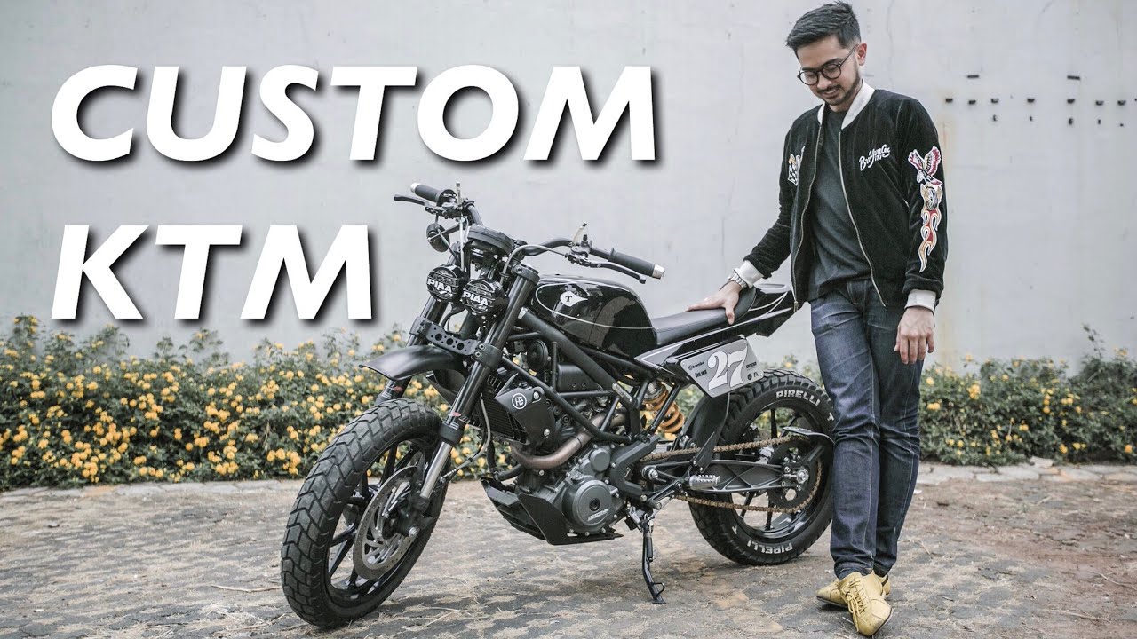 KTM DUKE 250 CUSTOM by THRIVE MC - #motovlog 266