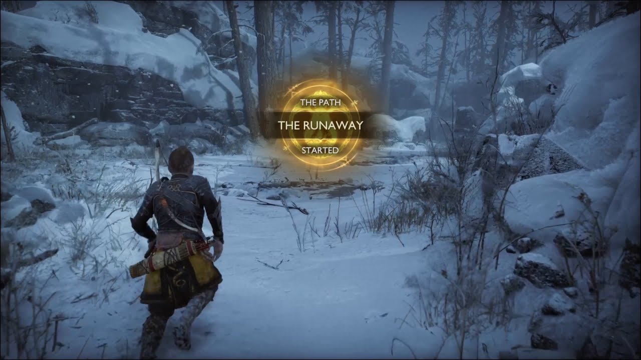 Atreus meets Heimdall | The Runaway Walkthrough GOW Ragnarök