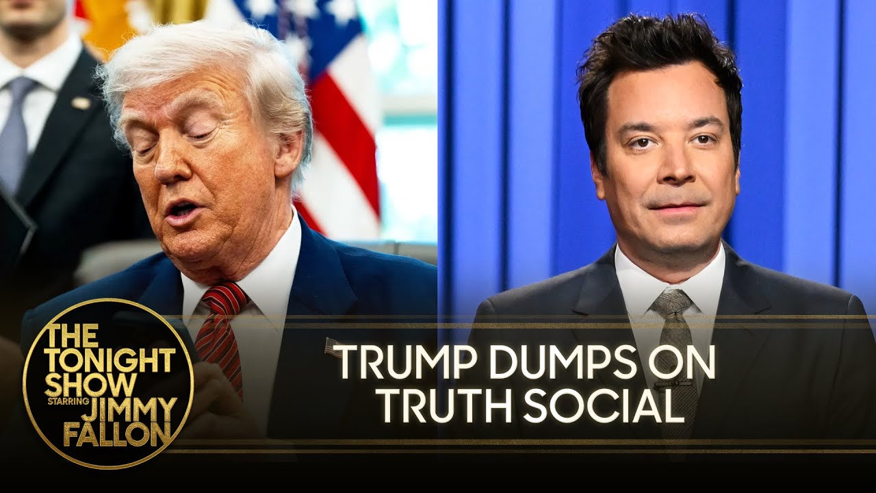 Trump Spams Truth Social with 160 Posts; Trump Vodka Returns | The Tonight Show