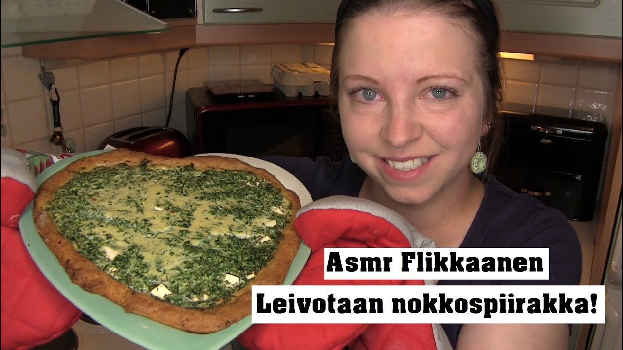 ASMR - Leivontahetki #3 - Nokkospiirakka 🍛👩‍🍳