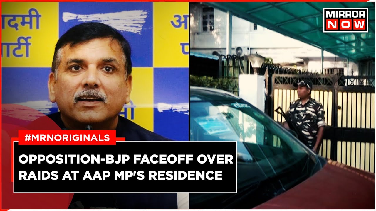 ED Raid Today | AAP MP Sanjay Singh Targetted | 'INDIA', BJP Faceoff Over Delhi Liquor Policy Scam