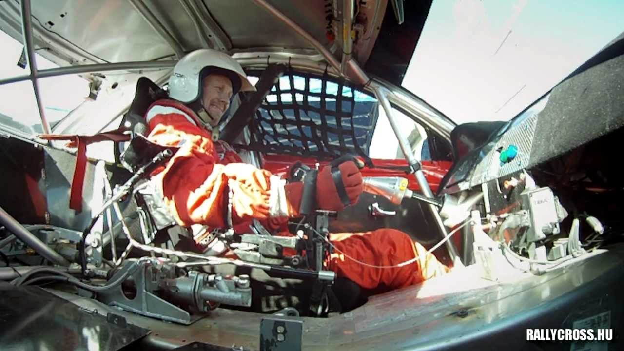 550 HP Supercar without pedals and steeringwheel - Mats &Ouml;hman doesnt need them...