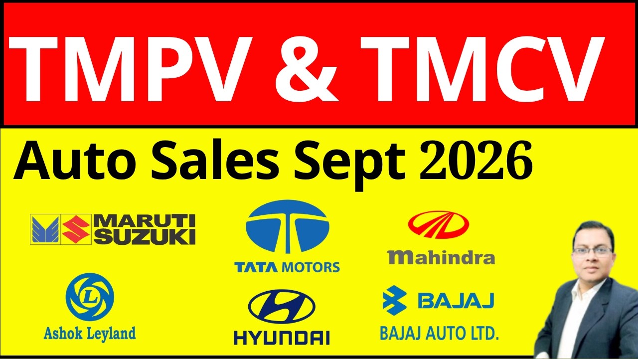 Tata Motors Passenger Vehicles Share I AUTO SALES Sept 2026 ,TMCV ,Bajaj Auto CRASH, ASHOK Leyland
