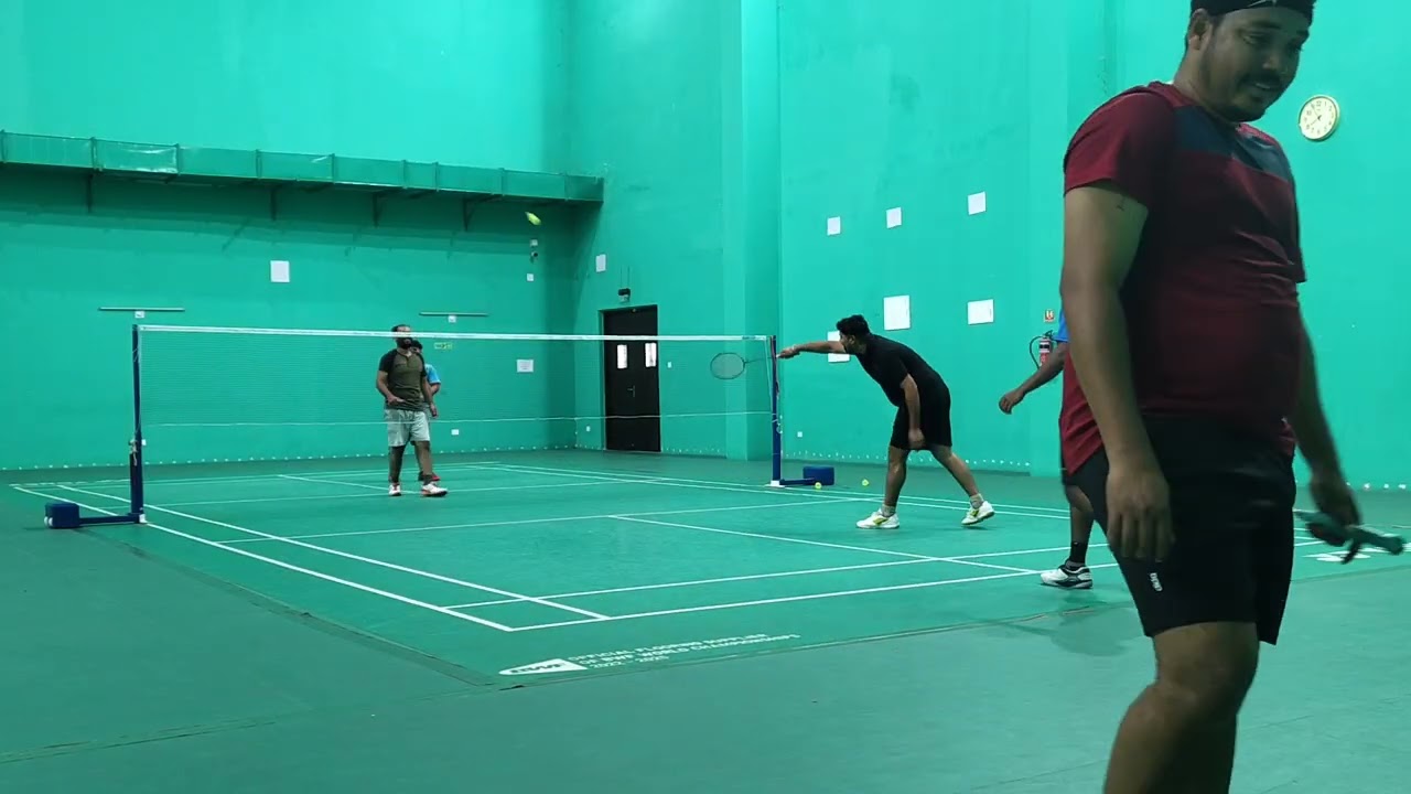 practice match badminton 