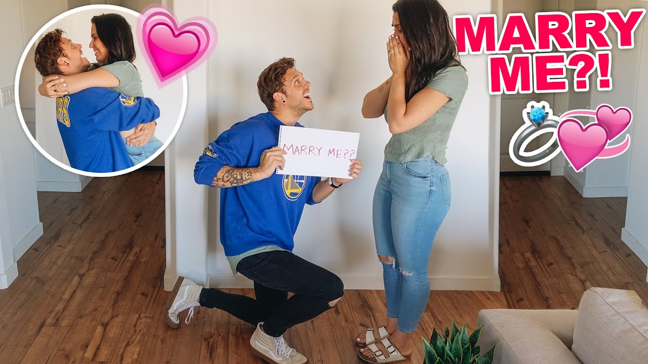 Will You Marry Me?! 💍Secret Surprise PROPOSAL!! | Slyfox Family